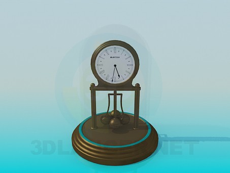 3d model Watches under a glass cap - preview
