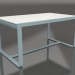 3D Modell Esstisch 150 (Weißes Polyethylen, Blaugrau) - Vorschau
