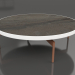 modèle 3D Table basse ronde Ø120 (Blanc, DEKTON Radium) - preview