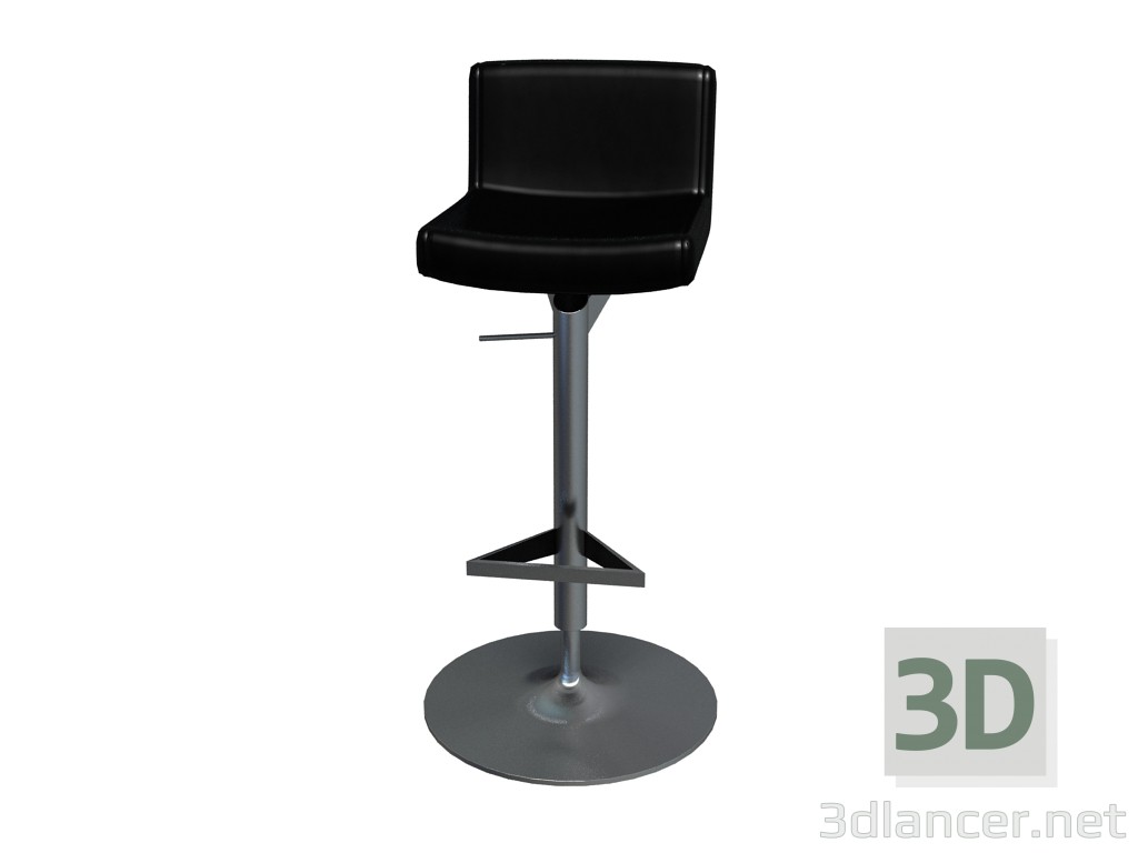 modèle 3D Bar chaise 625 - preview