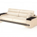 3d model Diwan straight three-seat with backlight Batler (260) - preview