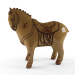 modello 3D figurine decorativo cavallo - anteprima