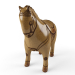 3D Modell Dekorative Figur Pferd - Vorschau