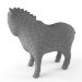 Modelo 3d Cavalo estatueta decorativa - preview