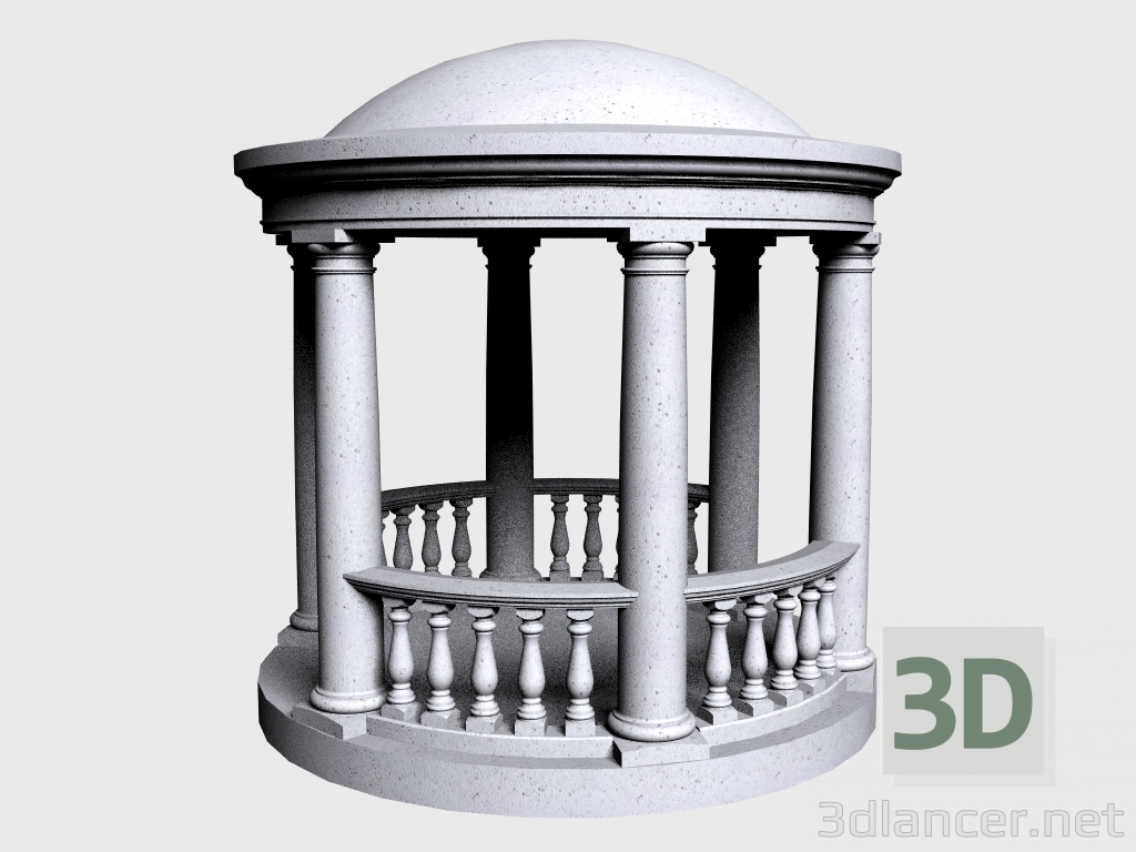 modello 3D Rotunda (LR330N) - anteprima