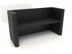Bench VK 07 (1400x524x750, wood black)