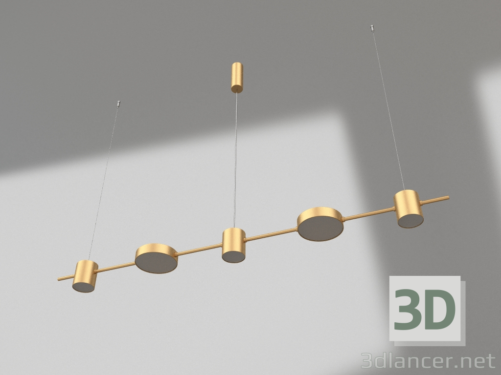 3D modeli Avize Karin bronz (07624-5.20) - önizleme