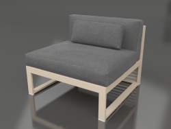 Modular sofa, section 3 (Sand)