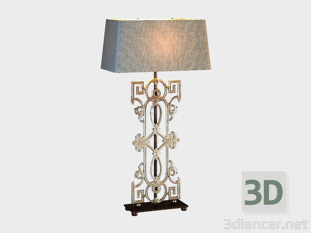 modello 3D Lampada da tavolo Caprice lampada da tavolo (TL051-1-LGB) - anteprima