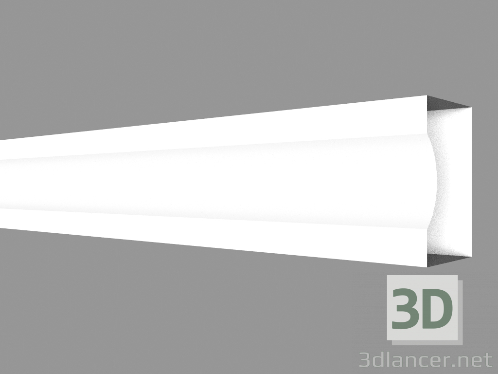 modèle 3D Eaves front (FK7M) - preview