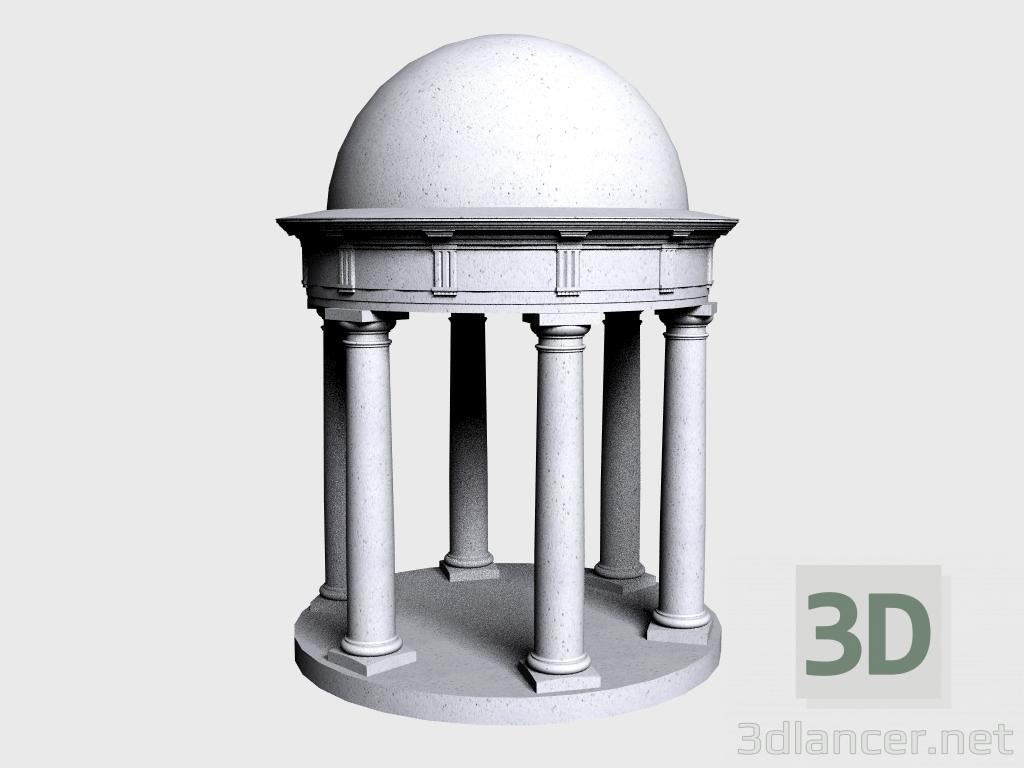 3D Modell Rundbau (LR360G) - Vorschau