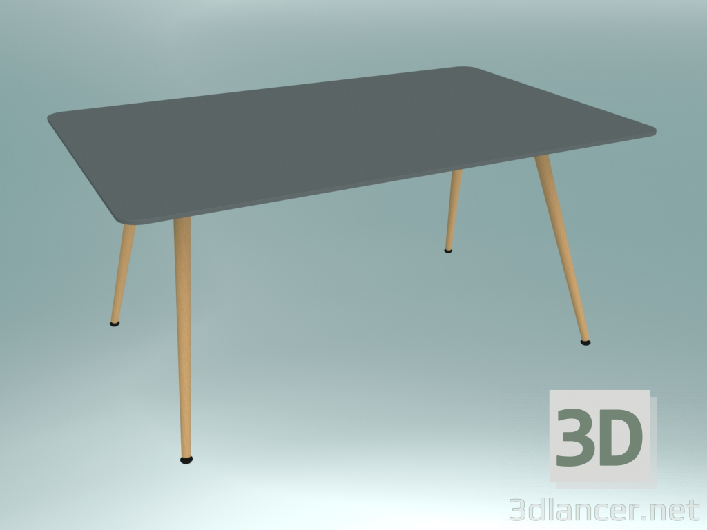 modello 3D Tavolino (SAM2 LW04, 1400x900x650 mm) - anteprima