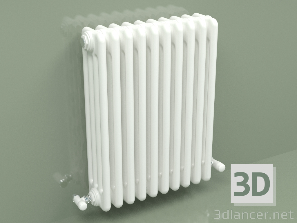 3D Modell Kühler TESI 4 (H 600 10EL, Standardweiß) - Vorschau