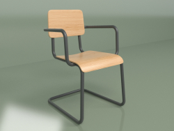 Chair Cantilever with armrests