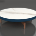 modèle 3D Table basse ronde Ø90x22 (Gris bleu, DEKTON Aura) - preview