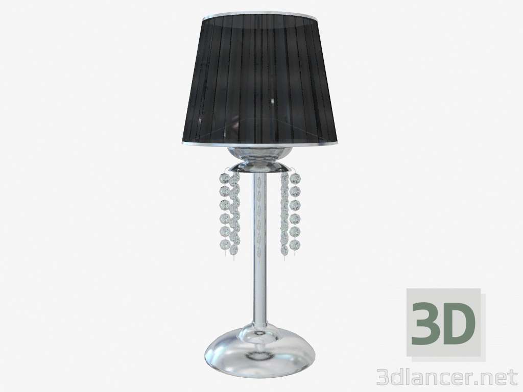 3d модель Настільна лампа Meleza (2565 1T Black) – превью