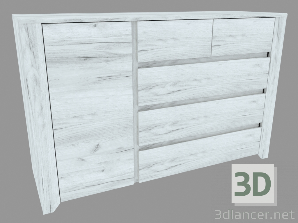 3d model Chest 1D-5S (TYPE 41) - preview