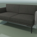 3d model Double sofa 5231 (two-tone upholstery) - preview