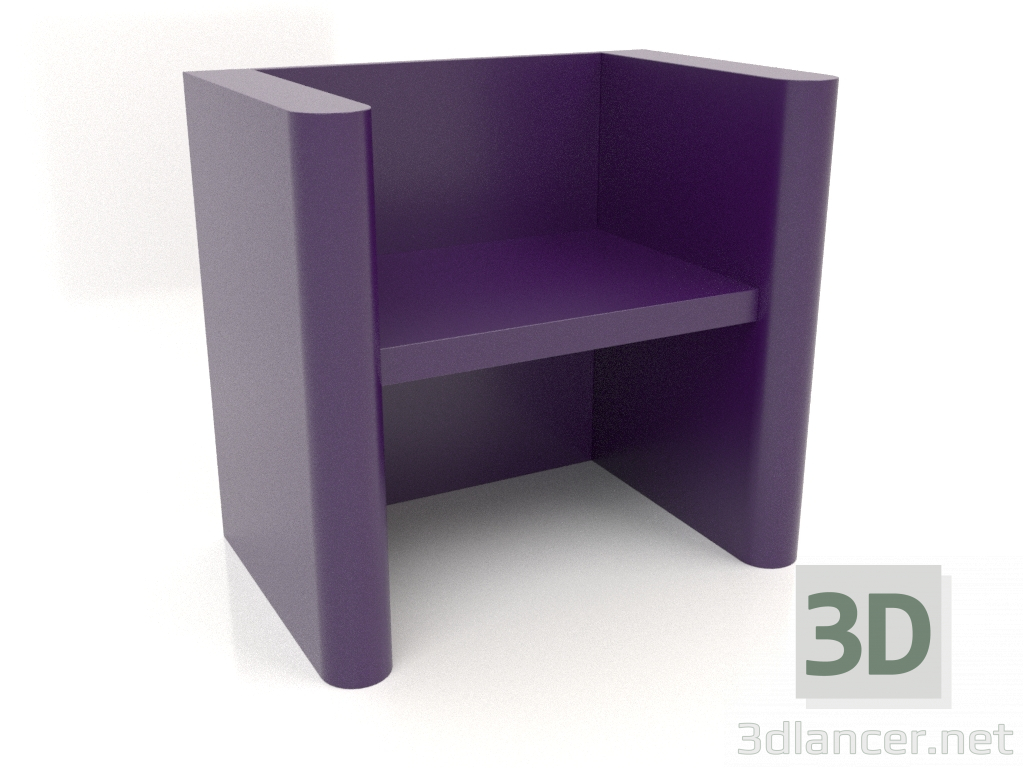 3D modeli Bank VK 07 (800x524x750, mor) - önizleme