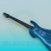 3 डी मॉडल इलेक्ट्रिक गिटार - पूर्वावलोकन