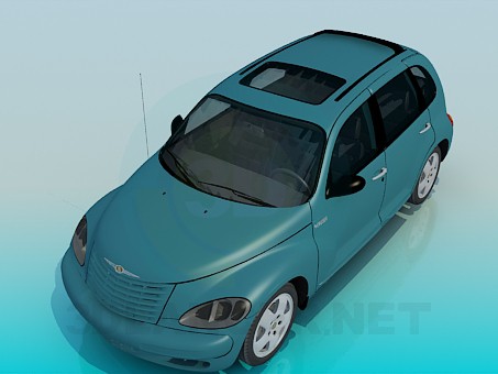 3 डी मॉडल Chrysler PT Cruiser - पूर्वावलोकन