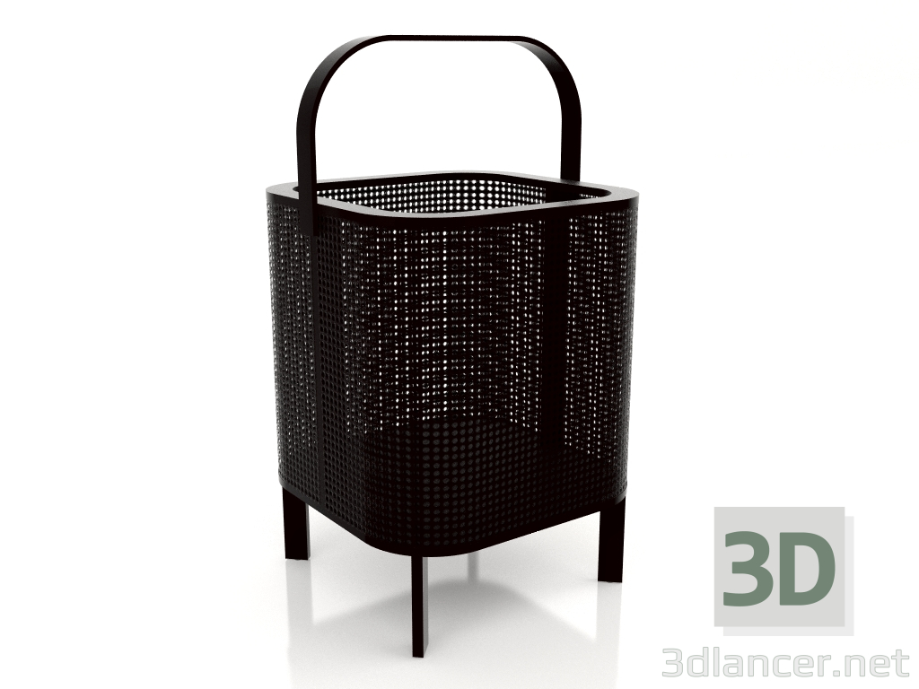 3d model Box for candles 2 (Black) - preview