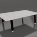 3d model Coffee table 120 (Black, DEKTON) - preview