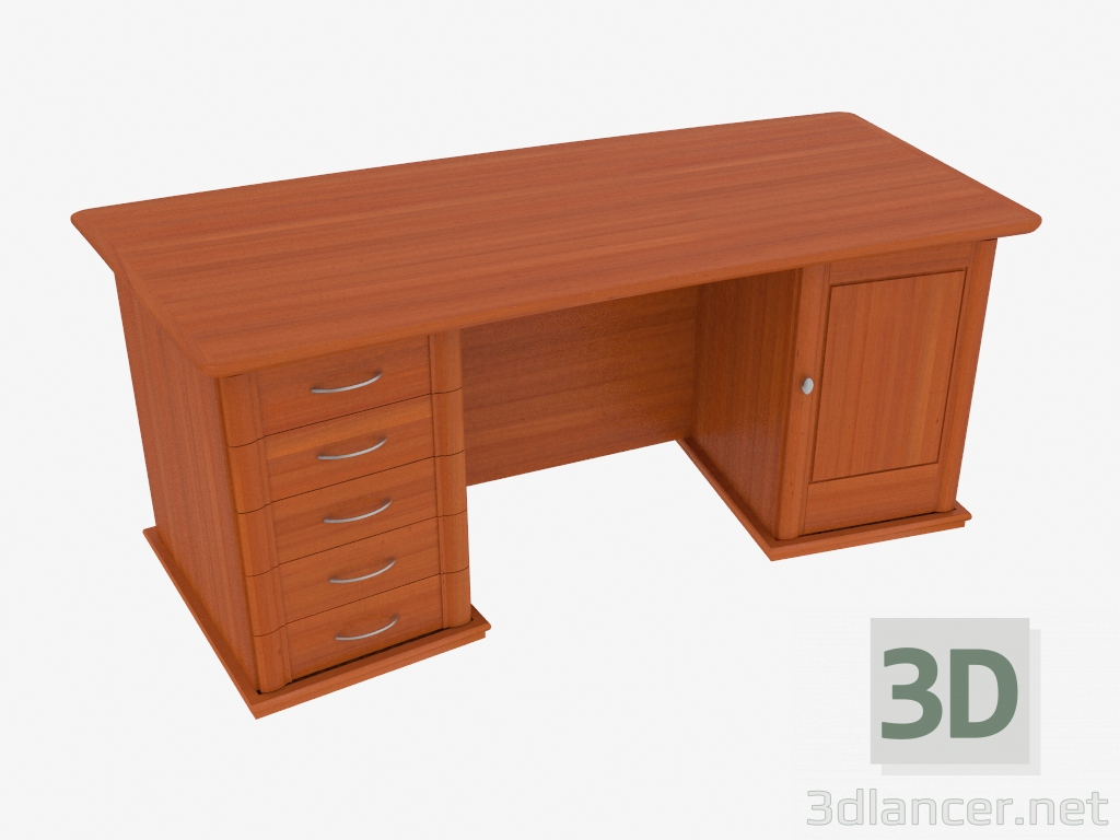 modèle 3D Table à écrire (9724-40) - preview