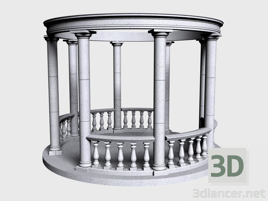 modello 3D Rotunda (LR450T) - anteprima