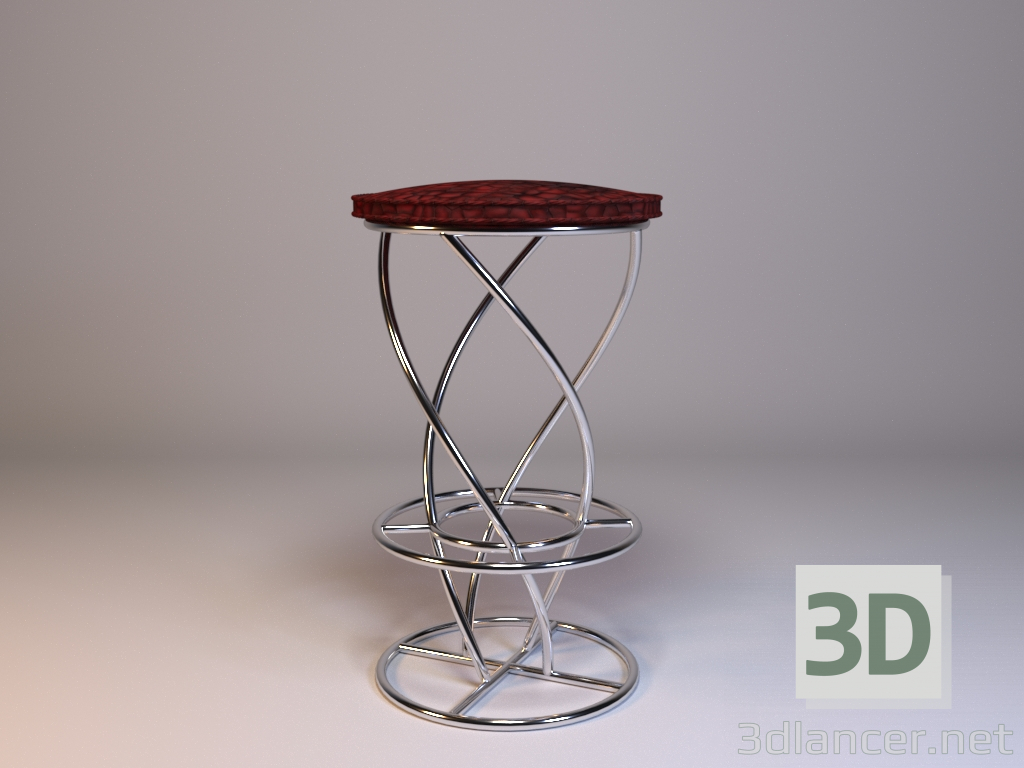3D Bar sandalye modeli satın - render
