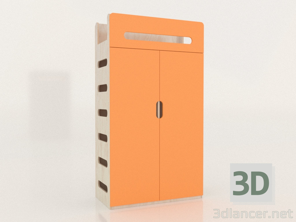 3D Modell Kleiderschrank geschlossen MOVE WD (WOMWD1) - Vorschau