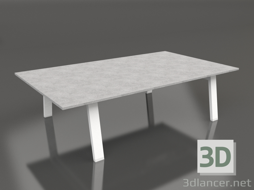 modèle 3D Table basse 120 (Blanc, DEKTON) - preview