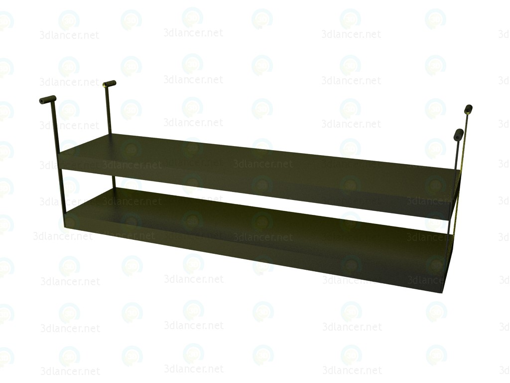 3d model Shelf for table P1S1305AS - preview