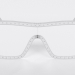 Gafas protectoras MOSCHINO 004 3D modelo Compro - render
