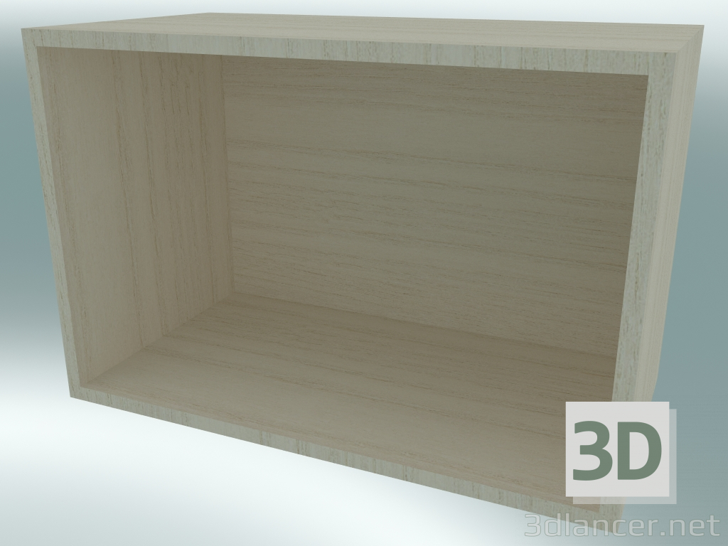 3D Modell Gestapelter modularer Speicher (groß mit Rückseite) - Vorschau