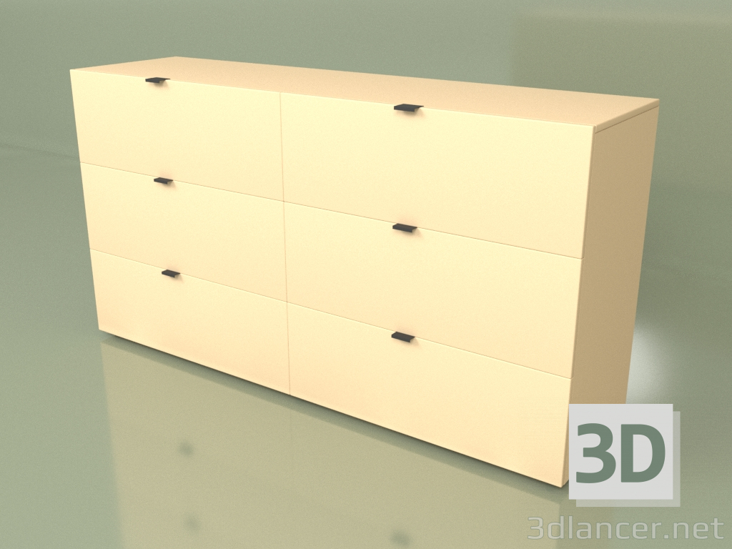 3d model Chest of drawers max (10352) - preview