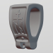 3D Çapraz kolye modeli satın - render