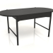 modèle 3D Table à manger DT 09 (1600x820x754, bois noir) - preview