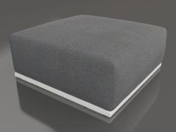 Pouf sofa module (Agate gray)