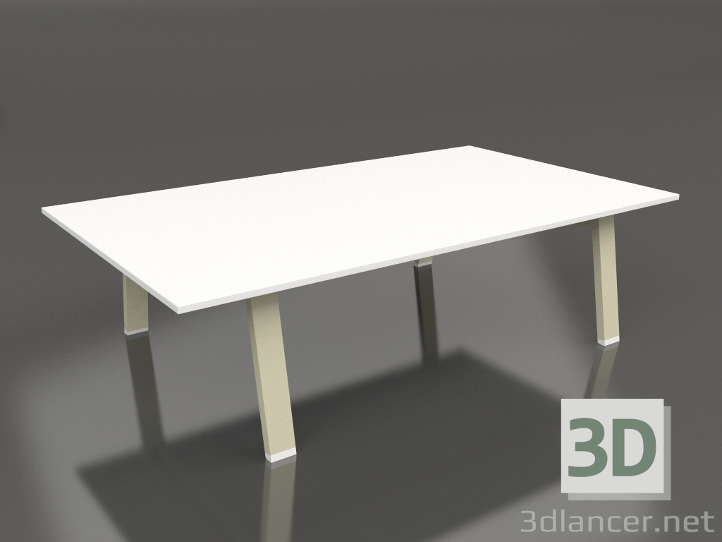 3d model Coffee table 120 (Gold, Phenolic) - preview