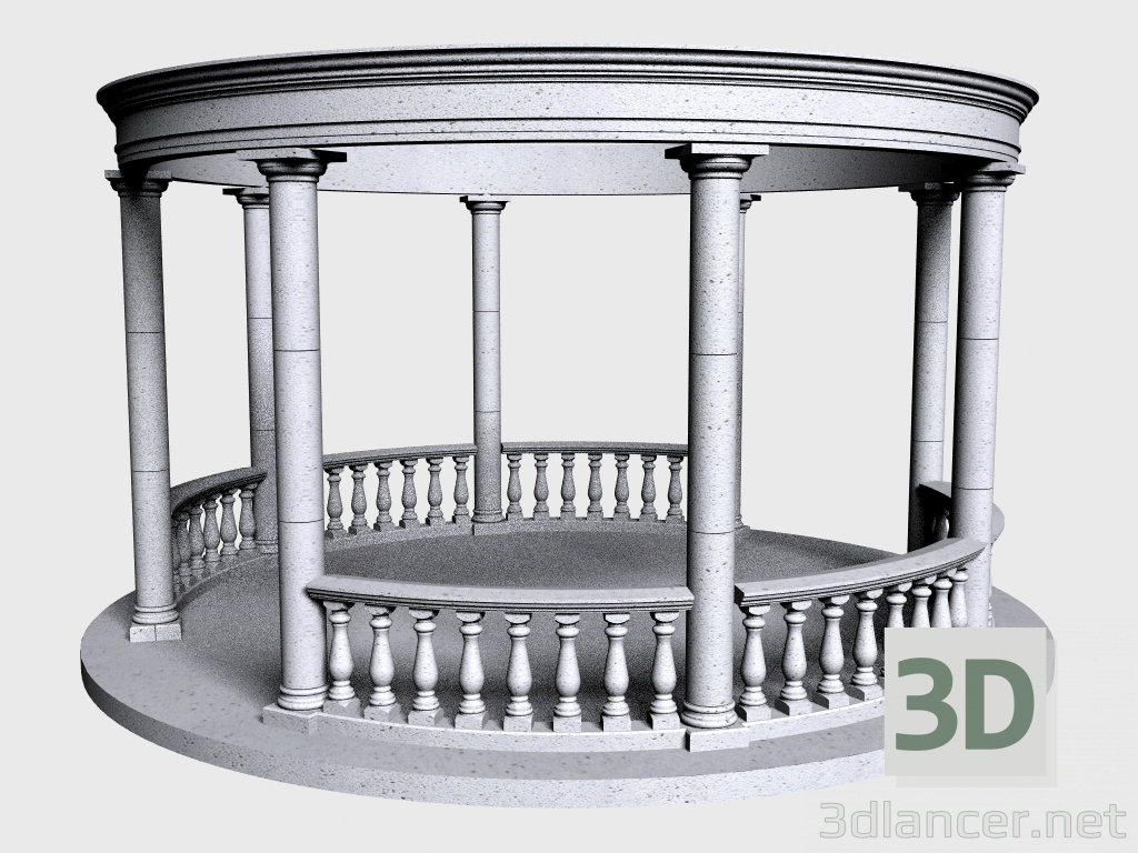 3D modeli Rotunda (LR602T) - önizleme