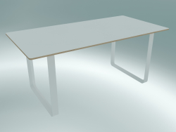 Table 70/70, 170x85cm (Blanc)