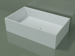 Tezgah üstü lavabo (01UN31101, Glacier White C01, L 60, P 36, H 16 cm)