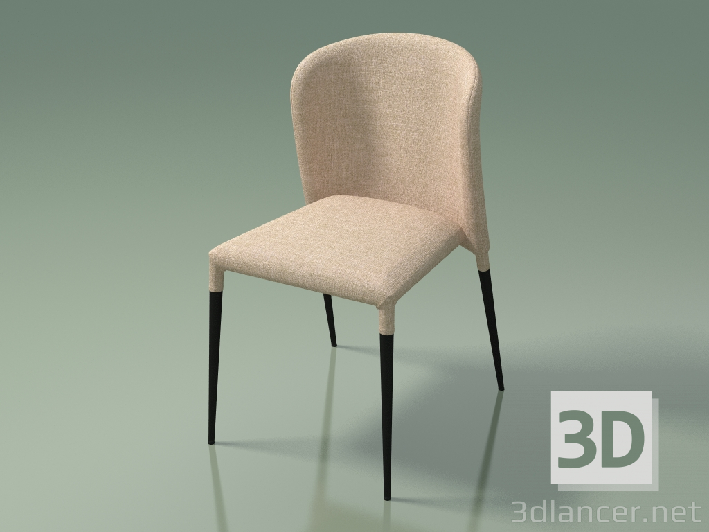 modèle 3D Chaise de salle à manger Arthur (110080, sable doré) - preview