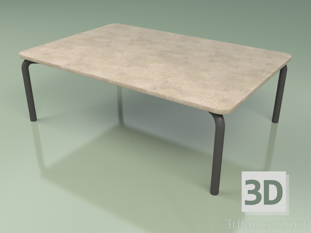 modèle 3D Table basse 006 (Metal Smoke, Farsena Stone) - preview