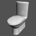 3d модель Напольный туалет L Gallery WC – превью