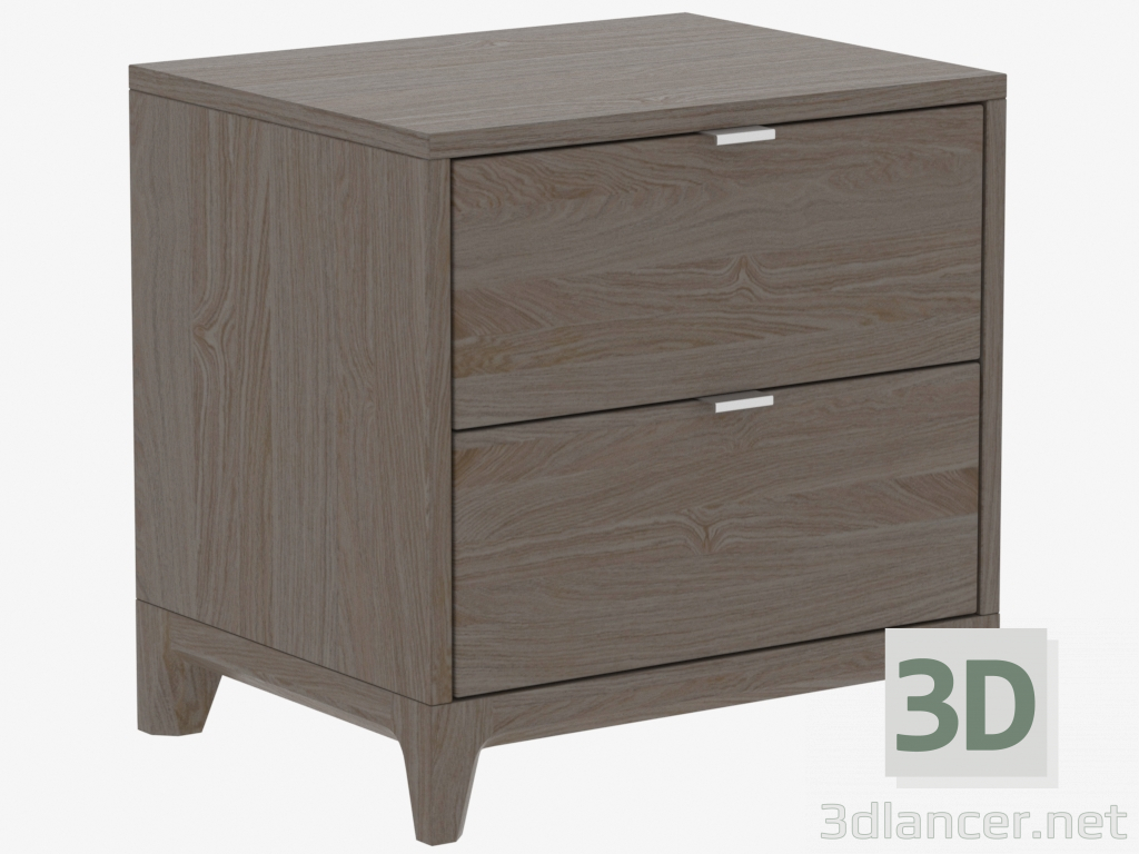 3d model Bedside nightstand CASE (IDC025107000) - preview