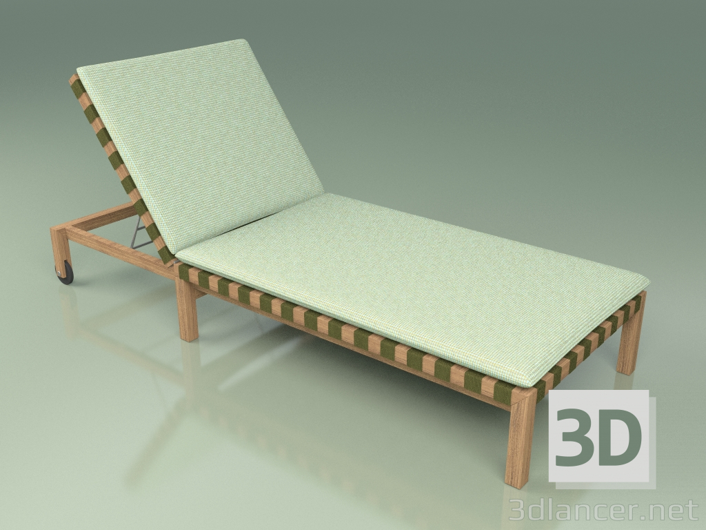 3D Modell Liegestuhl 104 - Vorschau