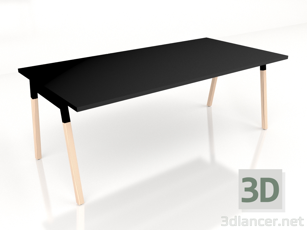 modèle 3D Table de négociation Ogi W Conférence PLD20 (2000x1000) - preview