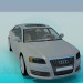 3D modeli Audi A8 - önizleme